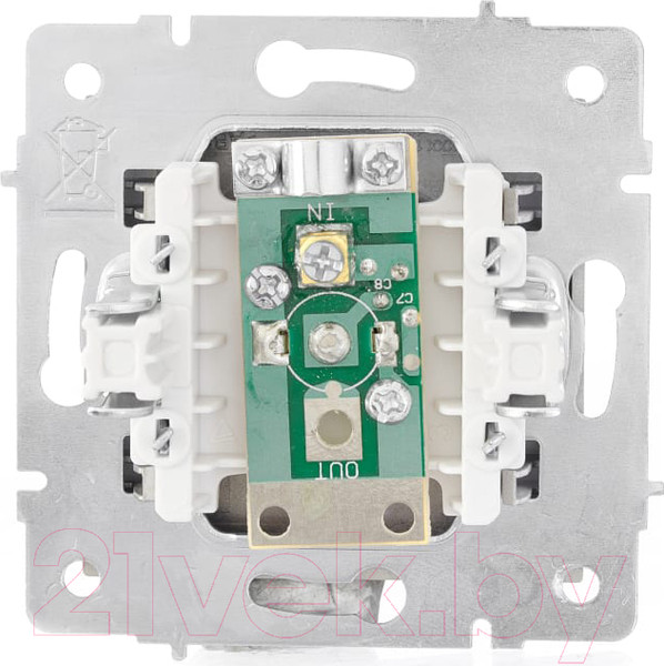 Изображение товара Розетка Lezard Vesna 742-3788-130 (титан)