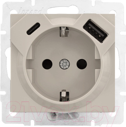 Изображение товара Розетка Lezard Vesna 742-3788-181TC