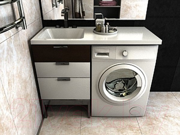 Изображение товара Умывальник Madera Kamilla 110 L (с кронштейном)
