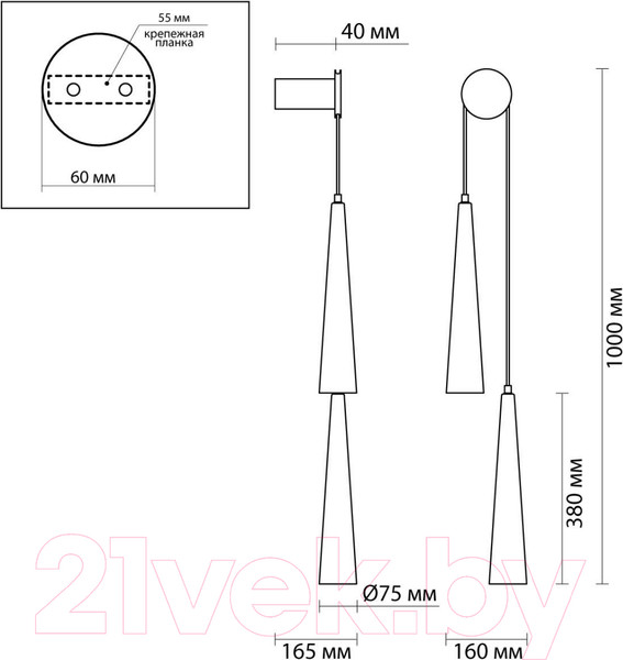 Изображение товара Бра Odeon Light Lump 5043/24WL
