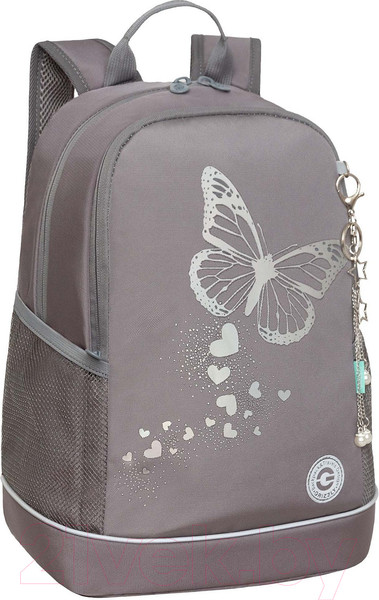 Изображение товара Школьный рюкзак Grizzly RG-463-5 (серый)