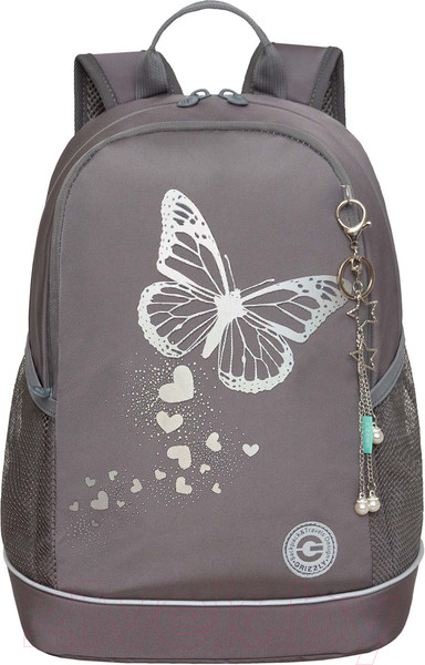 Изображение товара Школьный рюкзак Grizzly RG-463-5 (серый)