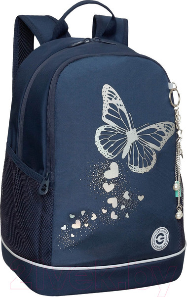 Изображение товара Школьный рюкзак Grizzly RG-463-5 (синий)