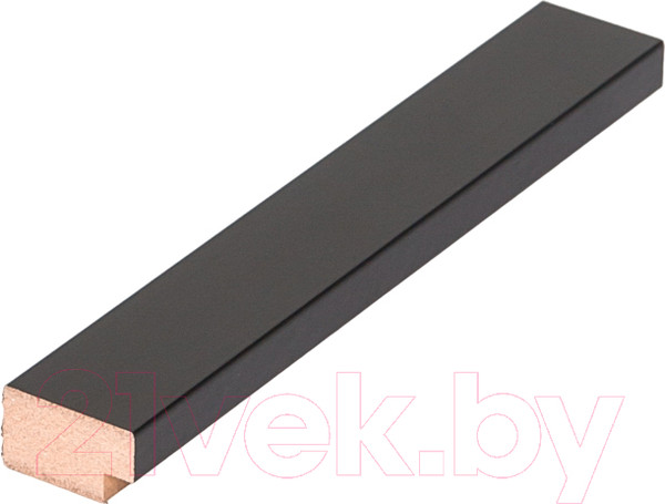 Изображение товара Финишная рейка для реечной панели Andlen Decor ПНп-37 Графит (2800x32x19мм, правая)