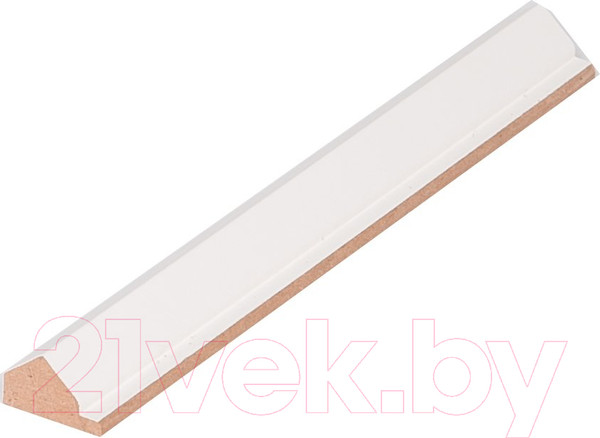 Изображение товара Финишная рейка для реечной панели Andlen Decor ПНп-40 Альпийский (2800x26x16мм, правая)