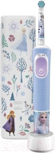 Изображение товара Электрическая зубная щетка Oral-B Vitality Pro Kids Frozen (с чехлом)
