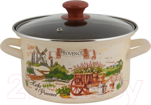 Изображение товара Кастрюля КМЗ Травы Прованса-1 Экстра 42304-122/4.02-ТП