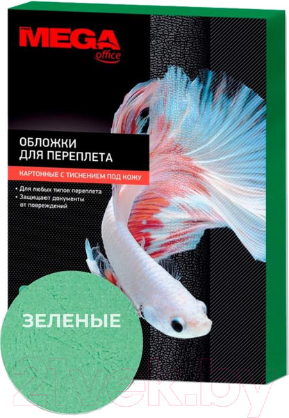 Изображение товара Обложки для переплета ProMega Office А4 230г/м2 / 254601 (100шт, зеленый)