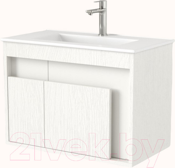 Изображение товара Тумба под умывальник Дабер 016 WeltWasser Deilbach 7517-70 / Т16.7W.0.5 (белый древесный)