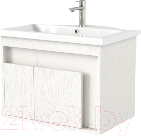 Изображение товара Тумба под умывальник Дабер 016 Cersanit Como 70 / Т16.7C.0.5 (белый древесный)