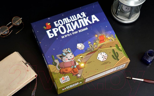 Изображение товара Настольная игра GaGa Большая бродилка. На пути к трону желаний / GG385