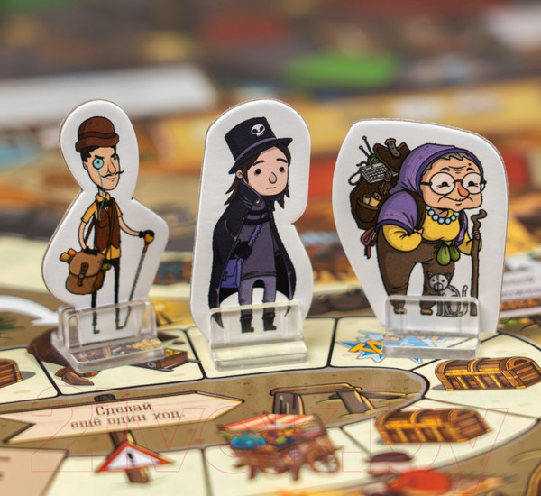 Изображение товара Настольная игра GaGa Большая бродилка. На пути к трону желаний / GG385