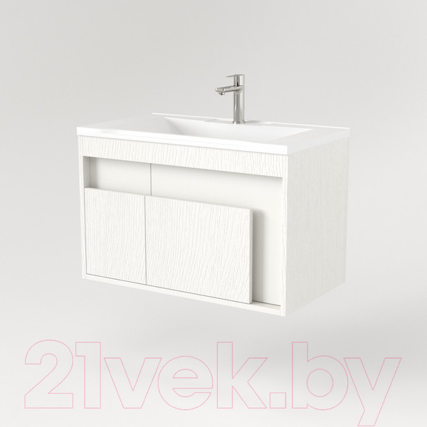 Изображение товара Тумба под умывальник Дабер 016 Andrea Elen 80 / Т16.8A.0.5 (белый древесный)
