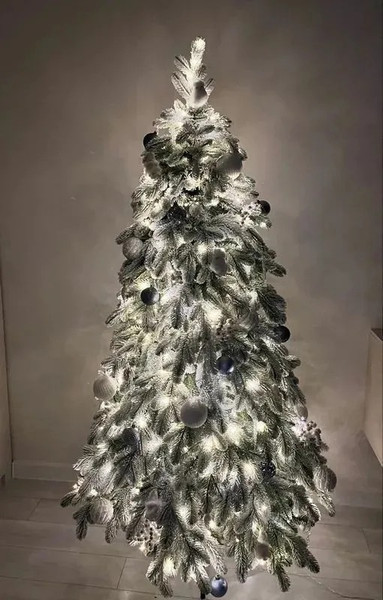 Изображение товара Ель искусственная National Tree Company Ариадна заснеженная / АРД/ЗСН-180 (180см)