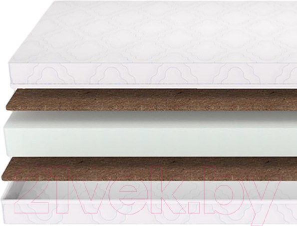 Изображение товара Матрас в кроватку Rant Bеrgen Eco 60x120x12