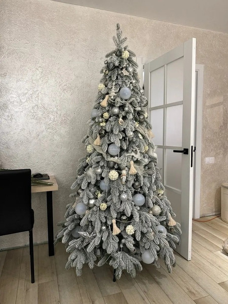 Изображение товара Ель искусственная National Tree Company Ариадна заснеженная / АРД/ЗСН-210 (210см)