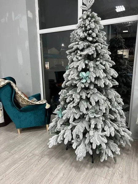 Изображение товара Ель искусственная National Tree Company Ариадна заснеженная / АРД/ЗСН-210 (210см)