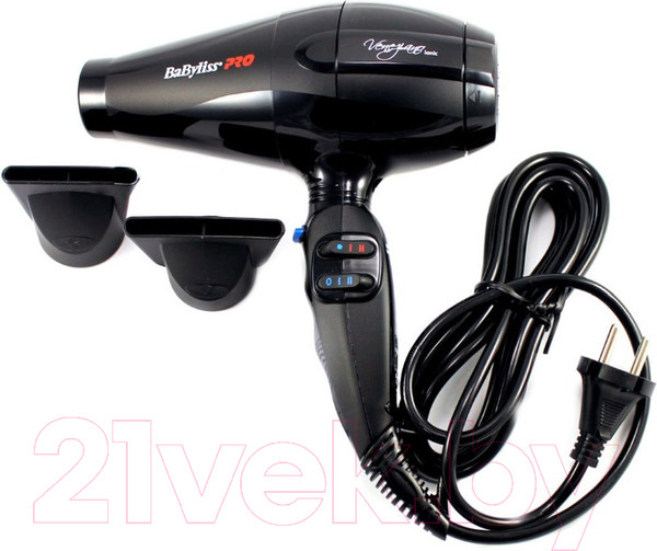 Изображение товара Профессиональный фен BaByliss Pro Veneziano BAB6610INRE (черный)