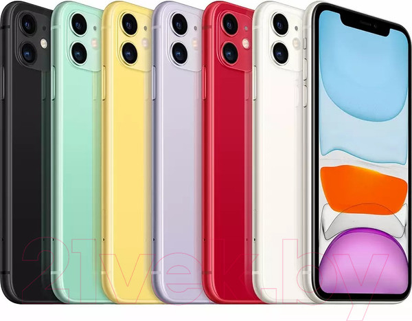 Изображение товара Смартфон восстановленный Apple iPhone 11 128GB Flip Грейд A (зеленый)