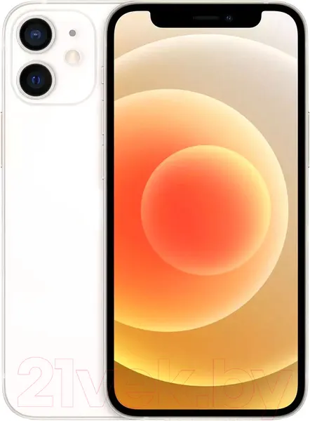 Изображение товара Смартфон восстановленный Apple iPhone 12 mini 128GB Flip Грейд A  (белый)