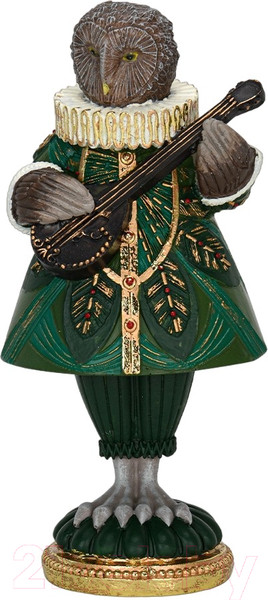 Изображение товара Статуэтка Fissman Сова играет на мандолине 0237