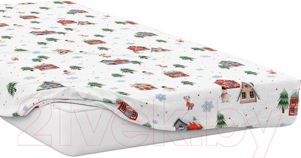 Изображение товара Простыня Samsara Home С Рождеством и Новым Годом! / Сат160ПрНг-1