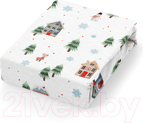 Изображение товара Простыня Samsara Home С Рождеством и Новым Годом! / Сат180ПрНг-1