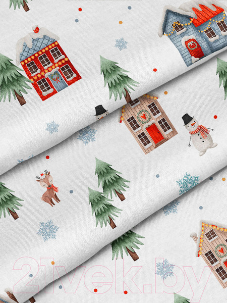 Изображение товара Простыня Samsara Home С Рождеством и Новым Годом! / Сат220ПрНг-1