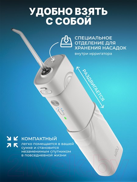 Изображение товара Ирригатор Miru BIP-003 (белый)