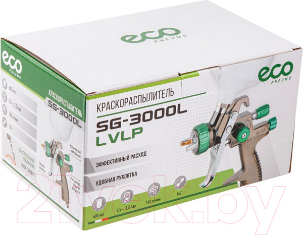 Изображение товара Пневматический краскопульт Eco SG-3000L (EC1532-14)