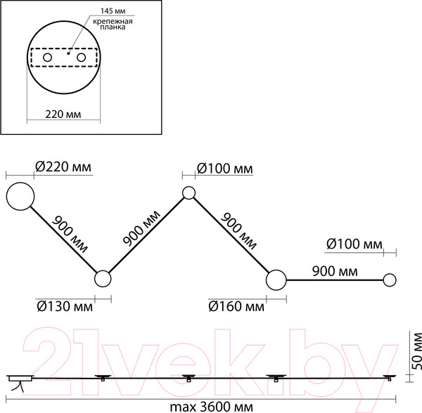 Изображение товара Бра Odeon Light Travertino 6625/25WL