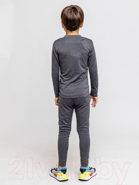 Изображение товара Комплект термобелья детский Batik Двухслойное 487-24з-4 (р-р 152-80, черный меланж)