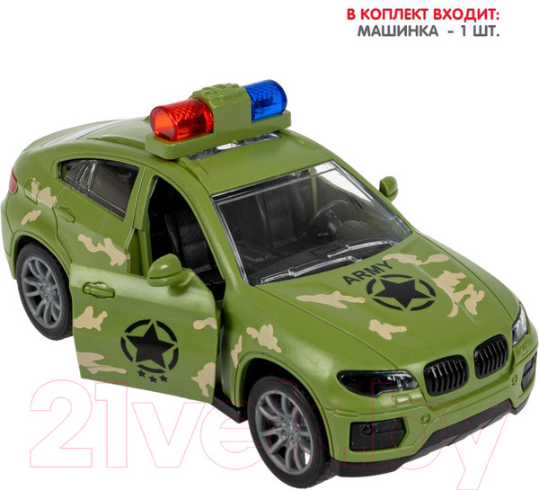 Изображение товара Автомобиль игрушечный Bondibon Седан с мигалкой / ВВ6172