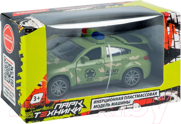 Изображение товара Автомобиль игрушечный Bondibon Седан с мигалкой / ВВ6172