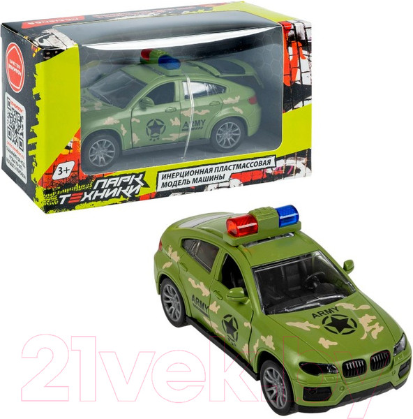 Изображение товара Автомобиль игрушечный Bondibon Седан с мигалкой / ВВ6172