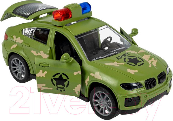 Изображение товара Автомобиль игрушечный Bondibon Седан с мигалкой / ВВ6172