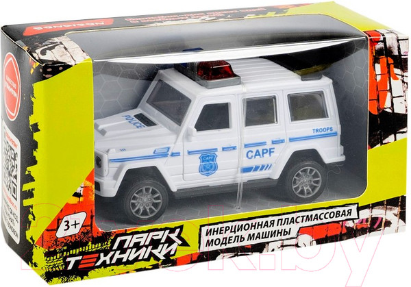 Изображение товара Автомобиль игрушечный Bondibon Джип с мигалкой  / ВВ6175