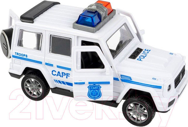 Изображение товара Автомобиль игрушечный Bondibon Джип с мигалкой  / ВВ6175