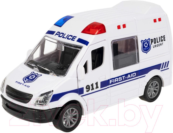 Изображение товара Автомобиль игрушечный Bondibon Микроавтобус полиции / ВВ6179