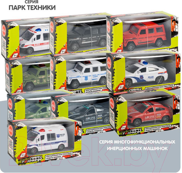 Изображение товара Автомобиль игрушечный Bondibon Микроавтобус полиции / ВВ6179