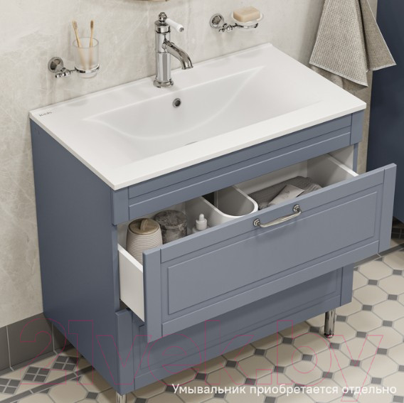 Изображение товара Тумба под умывальник IDDIS Oxford OXF60L0i95 (светло-серый)