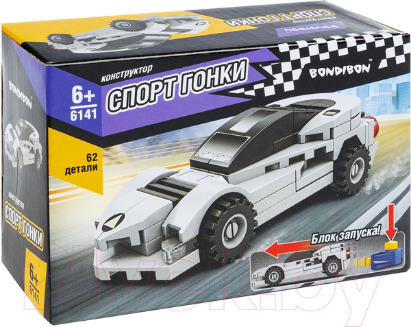 Изображение товара Конструктор Bondibon Спорт Гонки / ВВ6141
