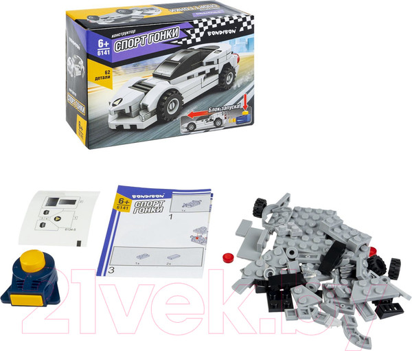 Изображение товара Конструктор Bondibon Спорт Гонки / ВВ6141