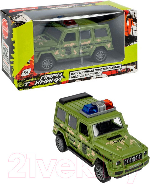Изображение товара Автомобиль игрушечный Bondibon Джип с мигалкой / ВВ6174