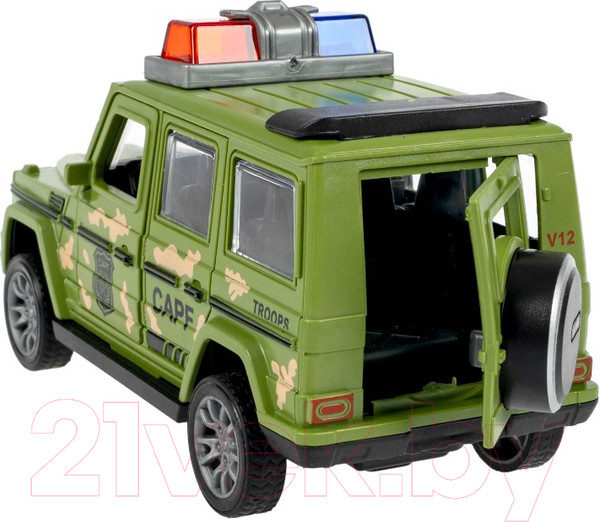 Изображение товара Автомобиль игрушечный Bondibon Джип с мигалкой / ВВ6174