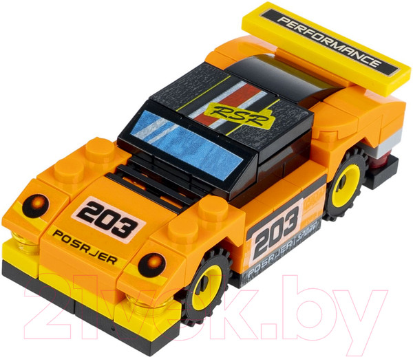 Изображение товара Конструктор Bondibon Спорт Гонки / ВВ6143 (желтый/черный)