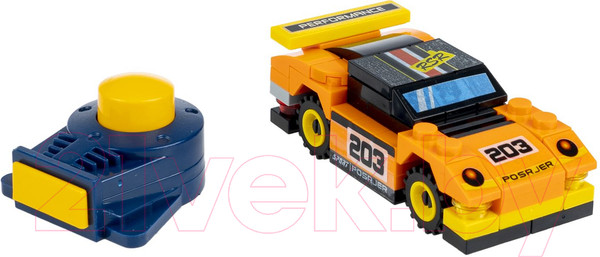 Изображение товара Конструктор Bondibon Спорт Гонки / ВВ6143 (желтый/черный)