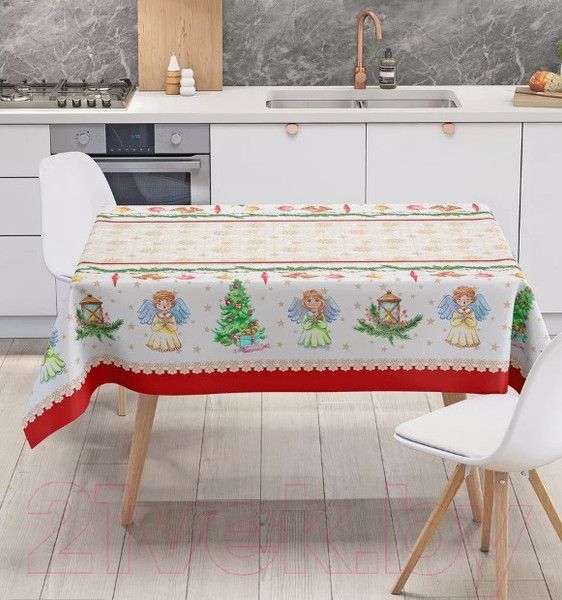 Изображение товара Скатерть Samsara Home Ангелы 180СК-2