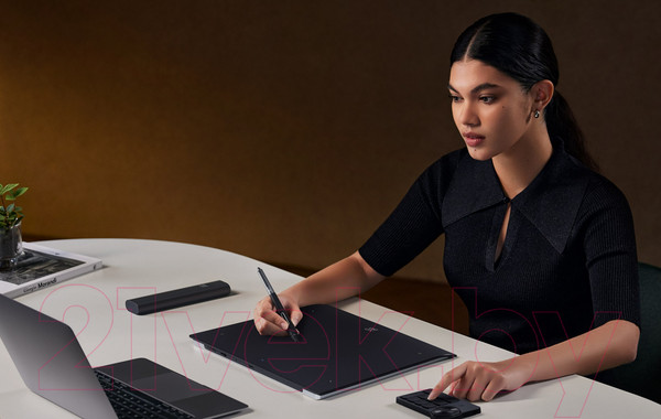 Изображение товара Графический планшет XP-Pen Deco Pro MW 2е поколение + пульт управления