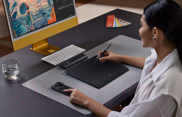 Изображение товара Графический планшет XP-Pen Deco Pro MW 2е поколение + пульт управления